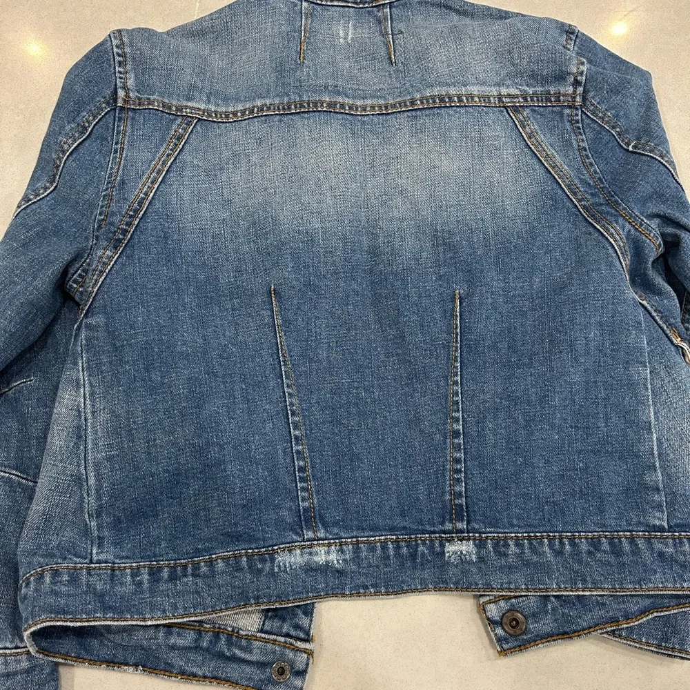Free People denim jacket size XS - Picture 3 of 3